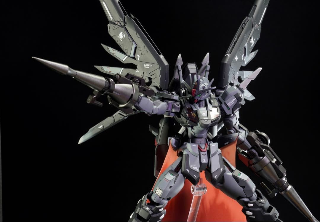 HG　ガンダムエアリアルファントムカスタム　全塗装・完成品