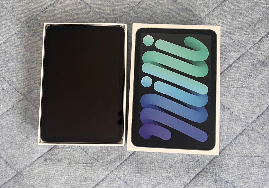 iPad mini 第7世代 128GB【保護ガラス、ペン、カバー、Wi-Fi】