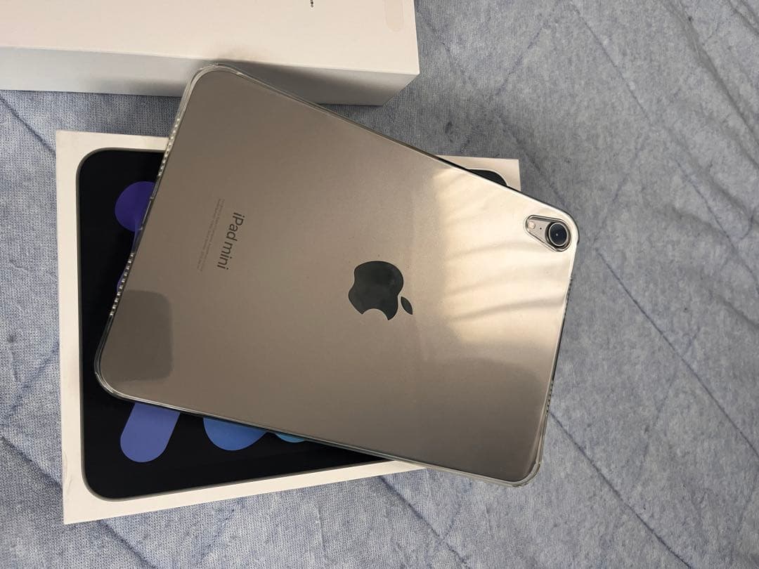 iPad mini 第7世代 128GB【保護ガラス、ペン、カバー、Wi-Fi】