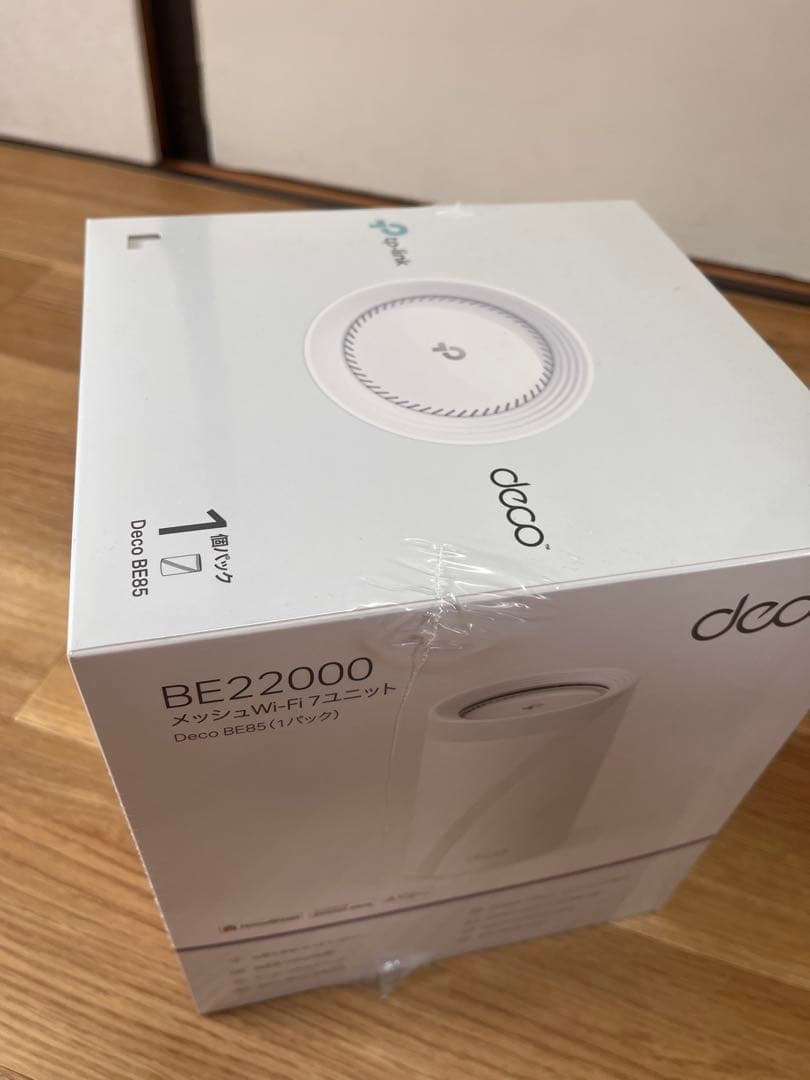 TP-Link Deco BE22000 メッシュWi-Fiルーター　未開封