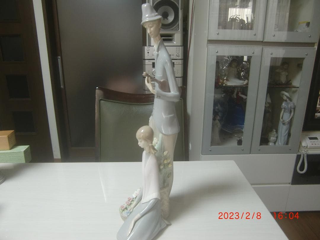 LLADRO　リヤドロ　【ヴァイオリニスト】46ｃｍ　陶器　リアドロ　Ｌ199
