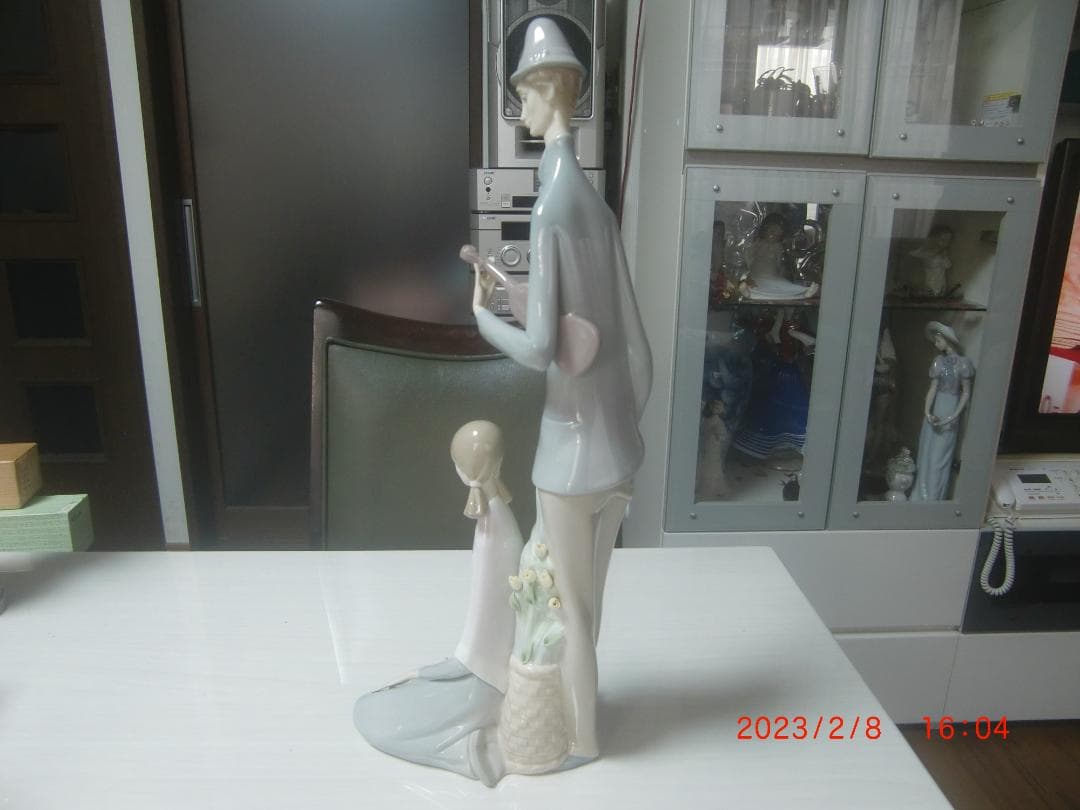 LLADRO　リヤドロ　【ヴァイオリニスト】46ｃｍ　陶器　リアドロ　Ｌ199