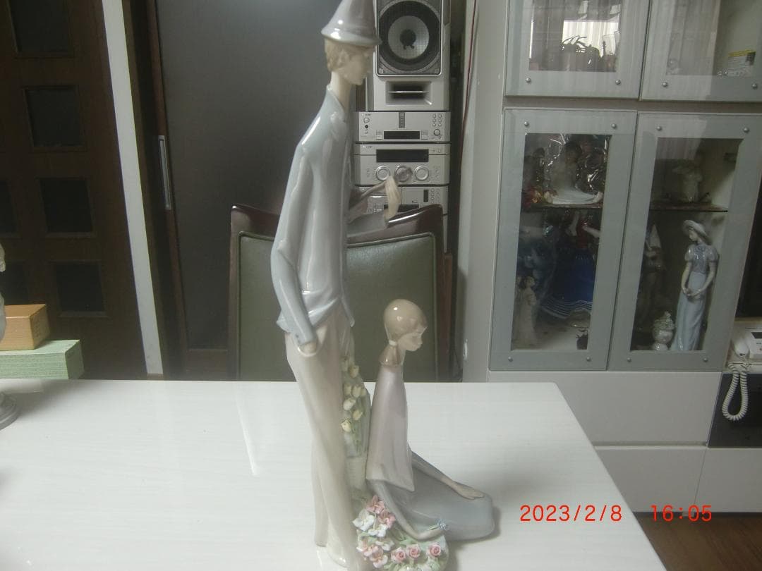 LLADRO　リヤドロ　【ヴァイオリニスト】46ｃｍ　陶器　リアドロ　Ｌ199