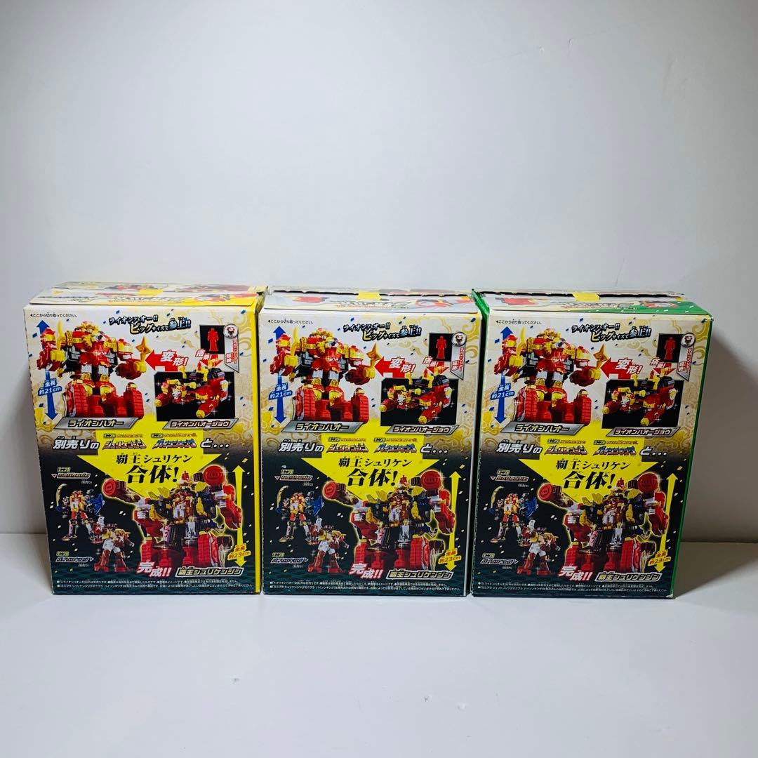 ミニプラ　ニンニンジャー　シュリケン合体 ライオンハオー　全5種　コンプリート