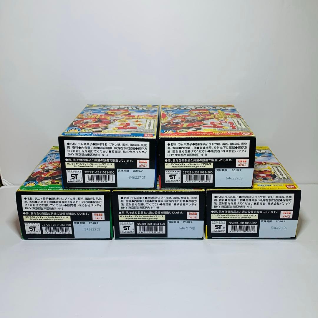 ミニプラ　ニンニンジャー　シュリケン合体 ライオンハオー　全5種　コンプリート