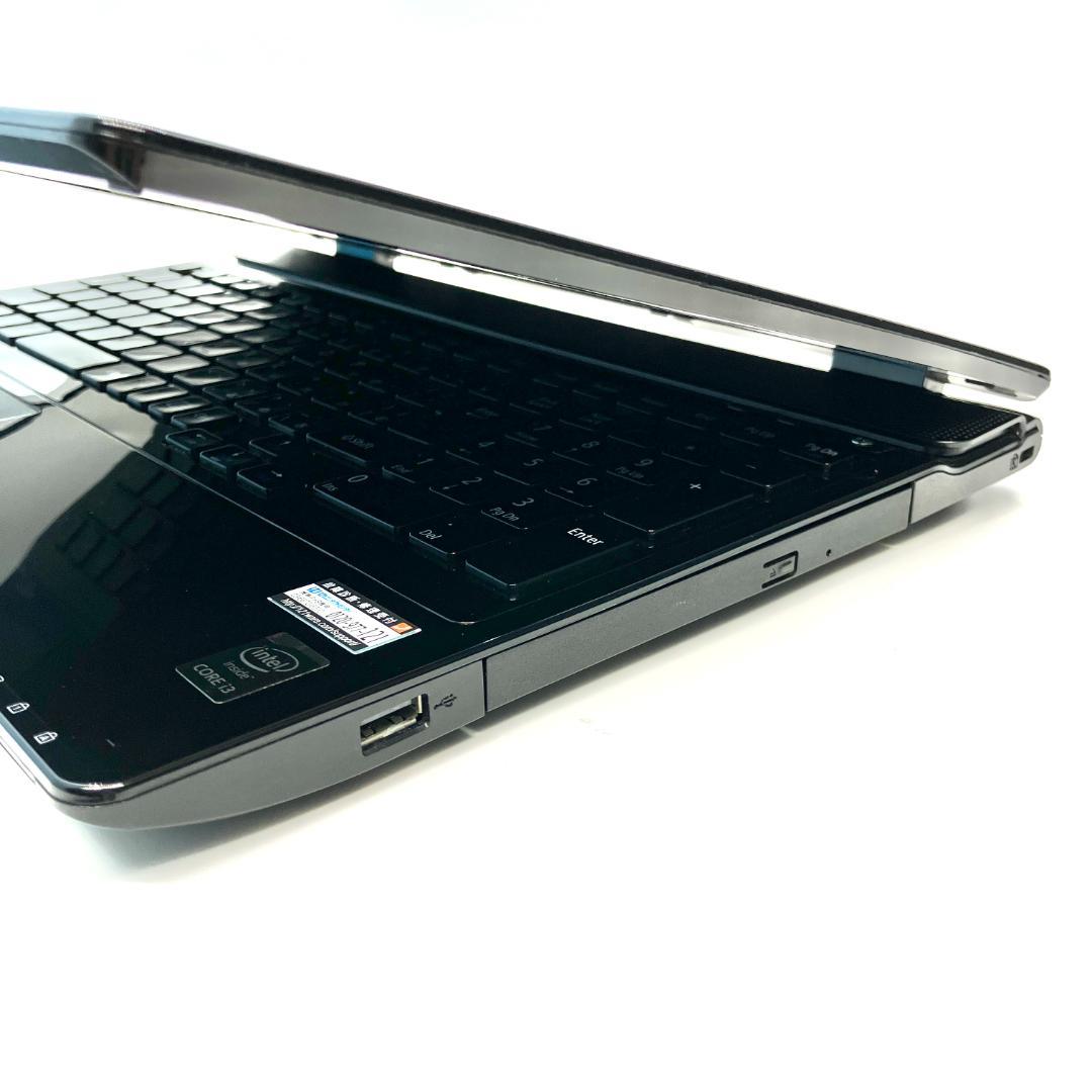 大容量1000GB！Windows11 NEC カメラ付 艶黒 ノートパソコン