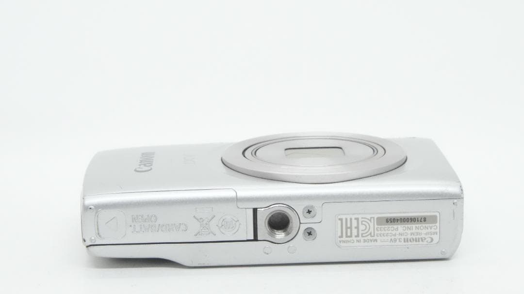 【B2129】 Canon IXY 200 シルバー キャノン イクシ