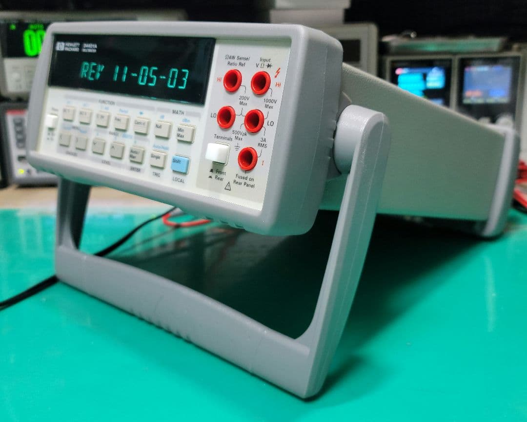 HP 34401A 6.5桁 デジタルマルチメーター Rev11