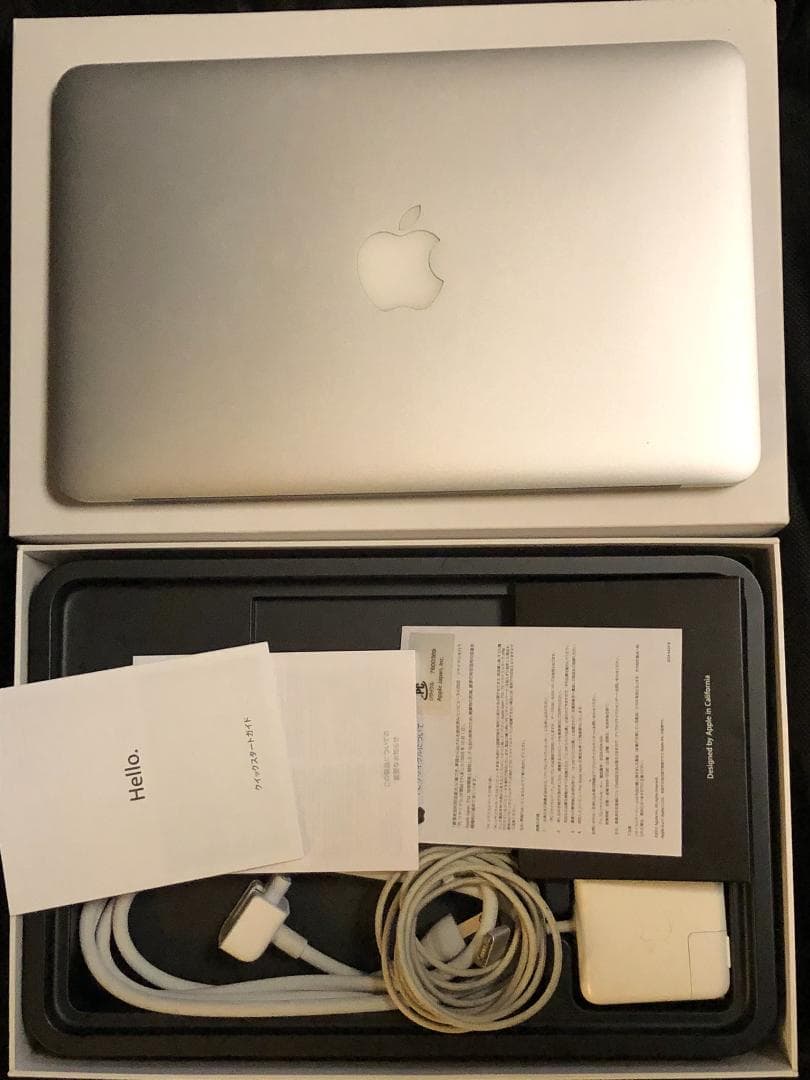 MacBook Air 11インチ・C5／8G／256G／オフィス・W11・箱付