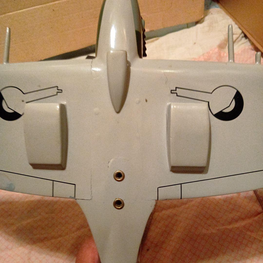 木製　戦闘機　模型　スピットファイア ZD-B 4434 1/72　送料着払い