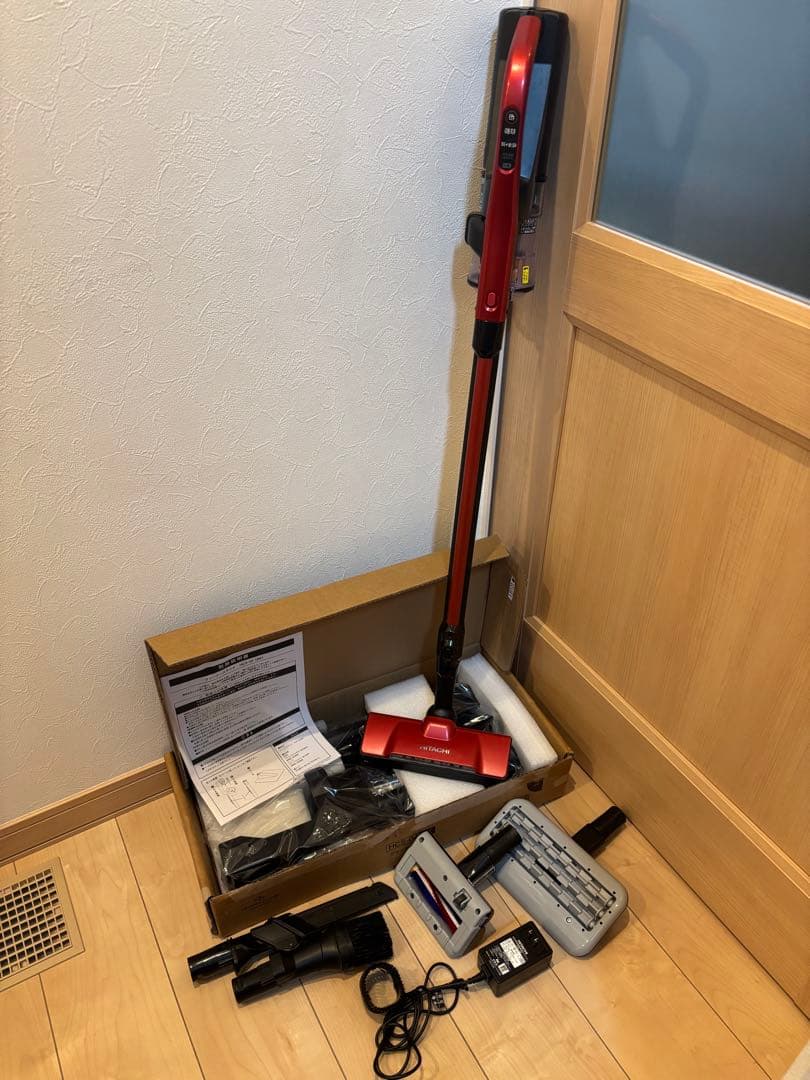 日立 コードレスクリーナー 掃除機PV-BHL4000J 置くだけ充電台　BT優