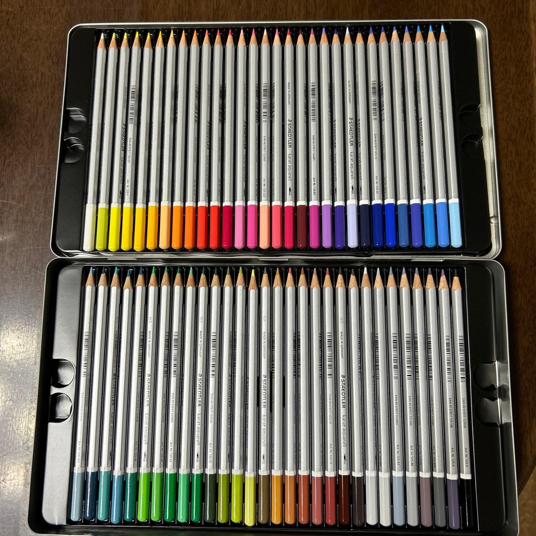ステッドラーkarat aquarell 60色
