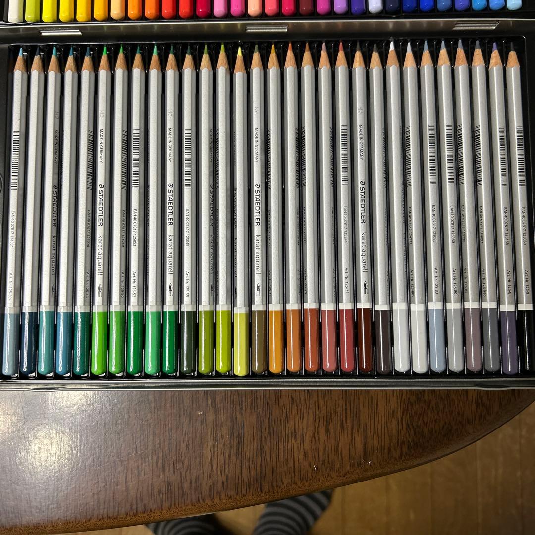 ステッドラーkarat aquarell 60色
