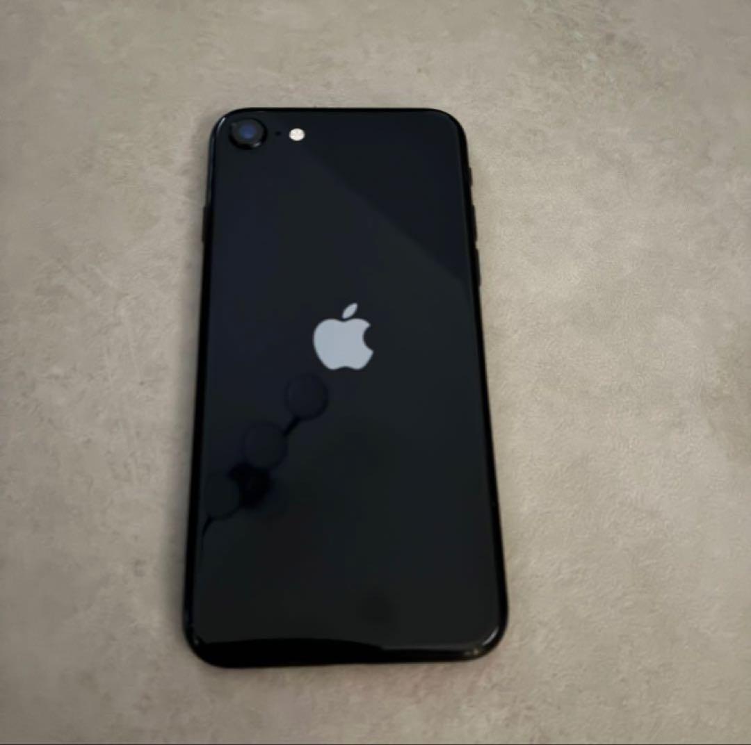 iPhone SE2 ブラック 本体/充電ケーブル・箱付き