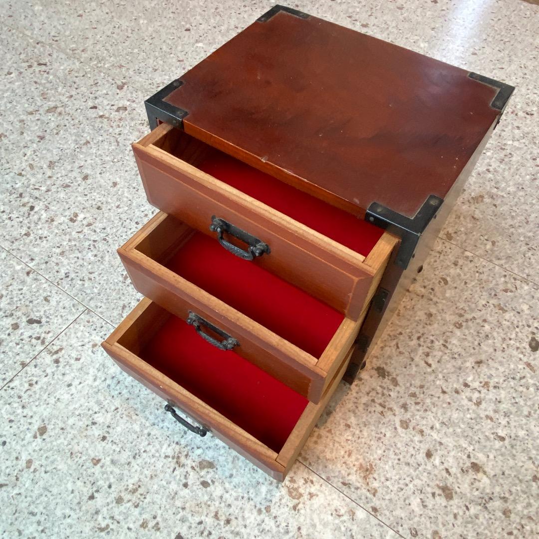 時代物　小　箪笥　昭和レトロ  古道具