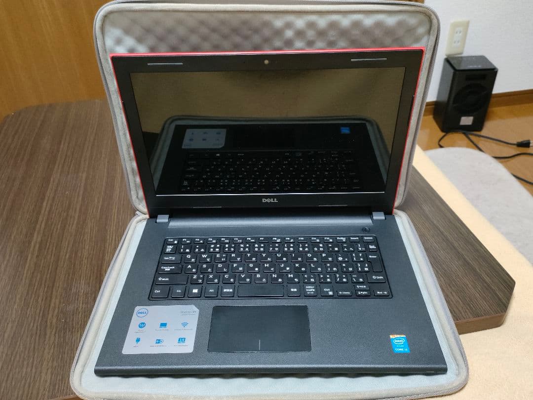 DELL ノートPC レッド Intel Core i3