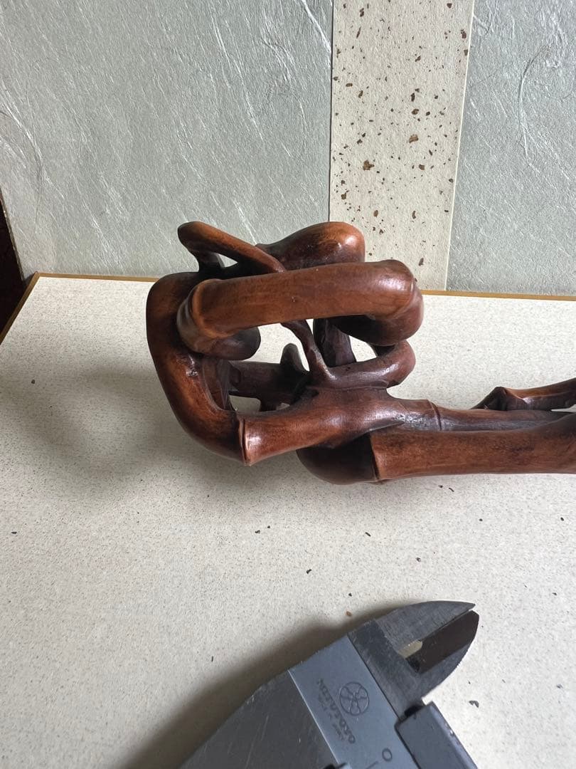 古美術 木如意 彫刻