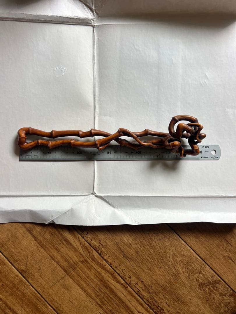 古美術 木如意 彫刻