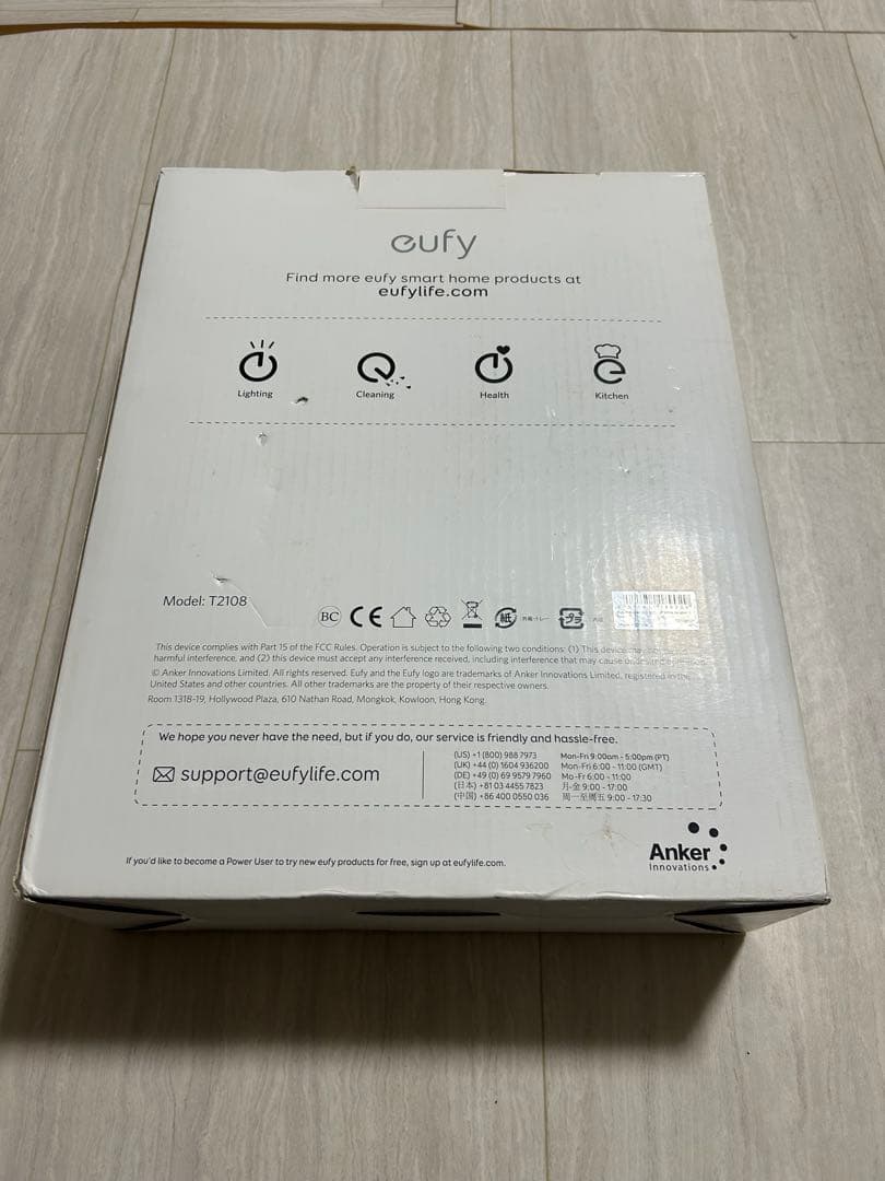 【美品】Anker eufy RoboVac 11S ロボット掃除機本体