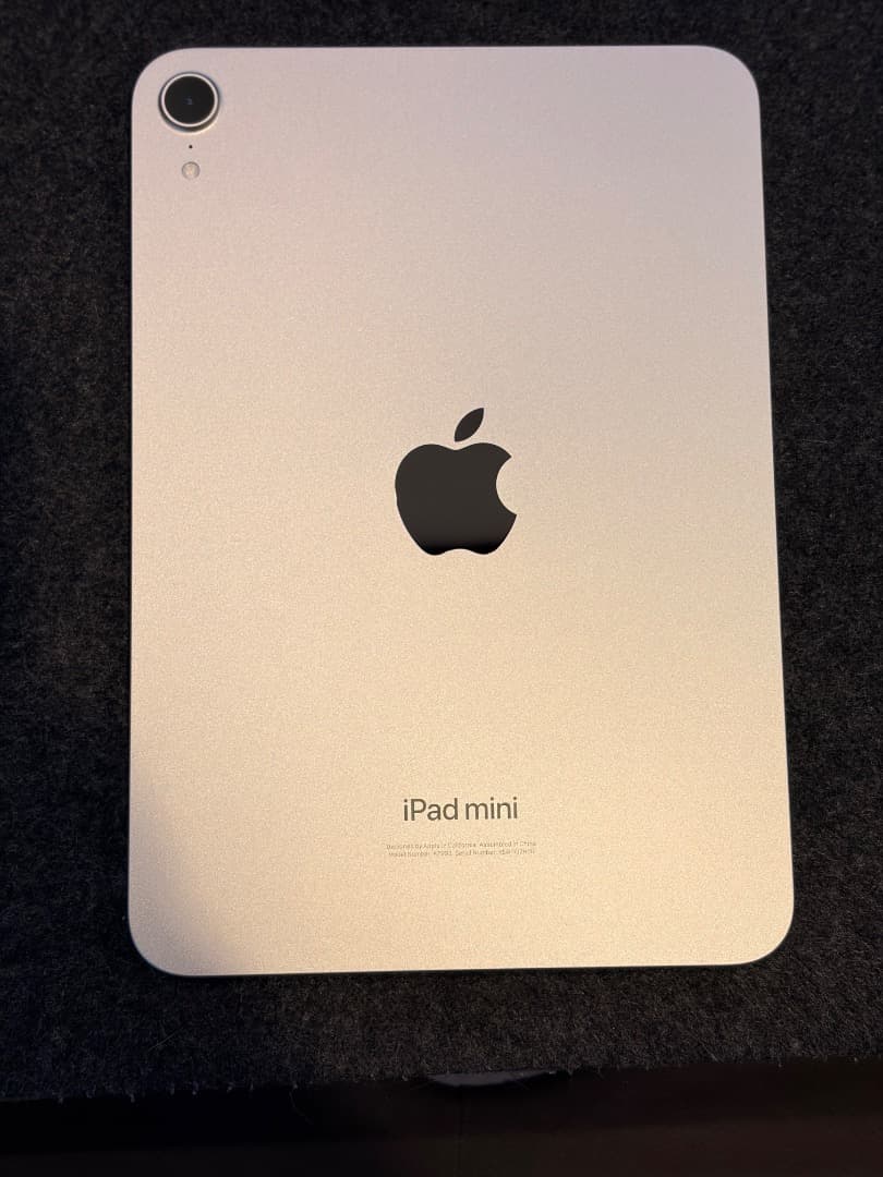 【極美品】iPad mini A17 Pro Wi-Fi スターライト128GB