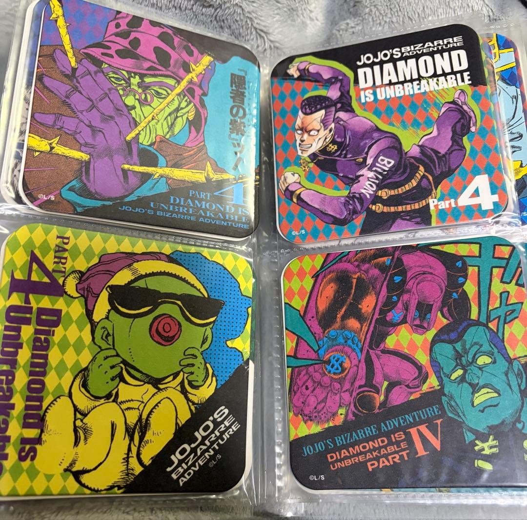 ジョジョ JOJO4部35枚　原作絵コースターセット売り