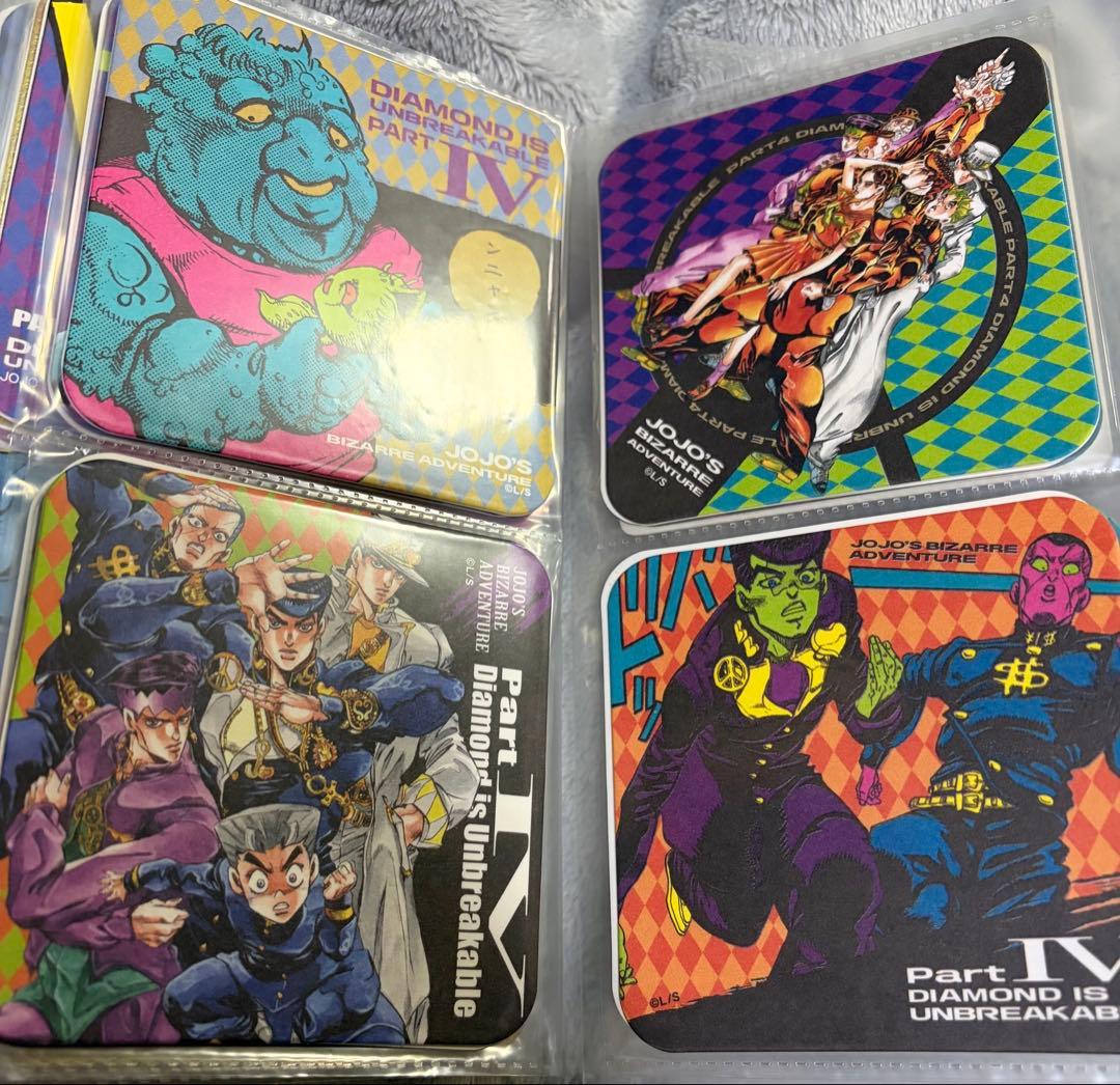 ジョジョ JOJO4部35枚　原作絵コースターセット売り