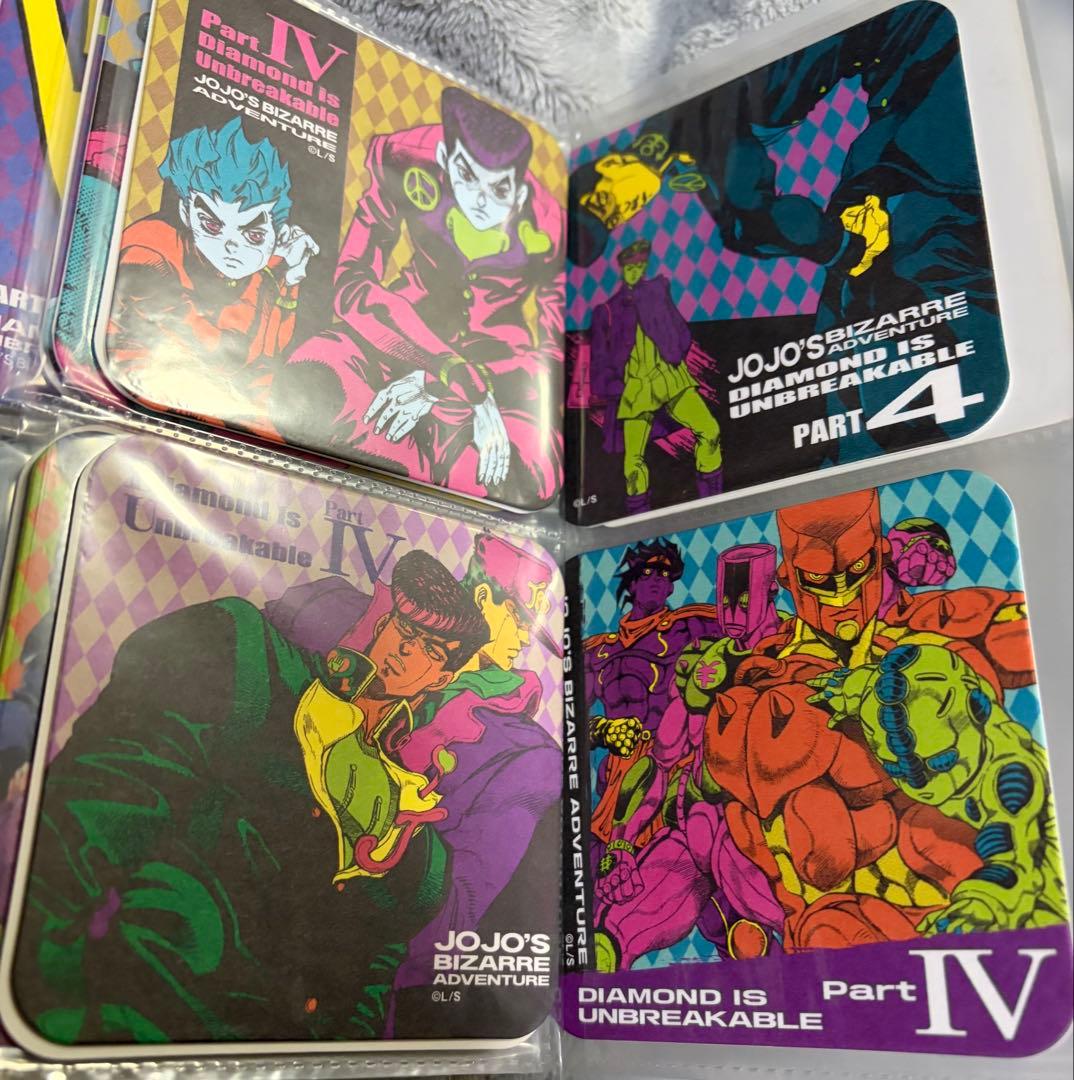 ジョジョ JOJO4部35枚　原作絵コースターセット売り