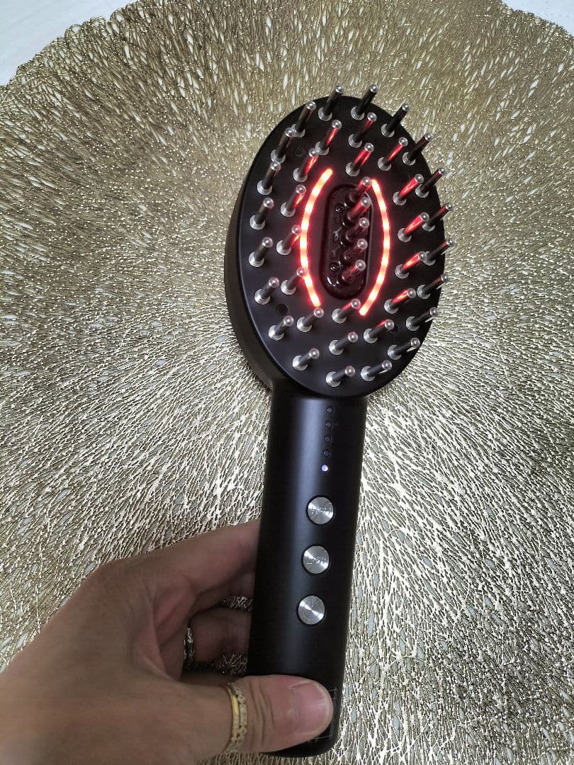 スカルプケアブラシ 育毛 ブラシ 電動 髪の毛電動ブラシ