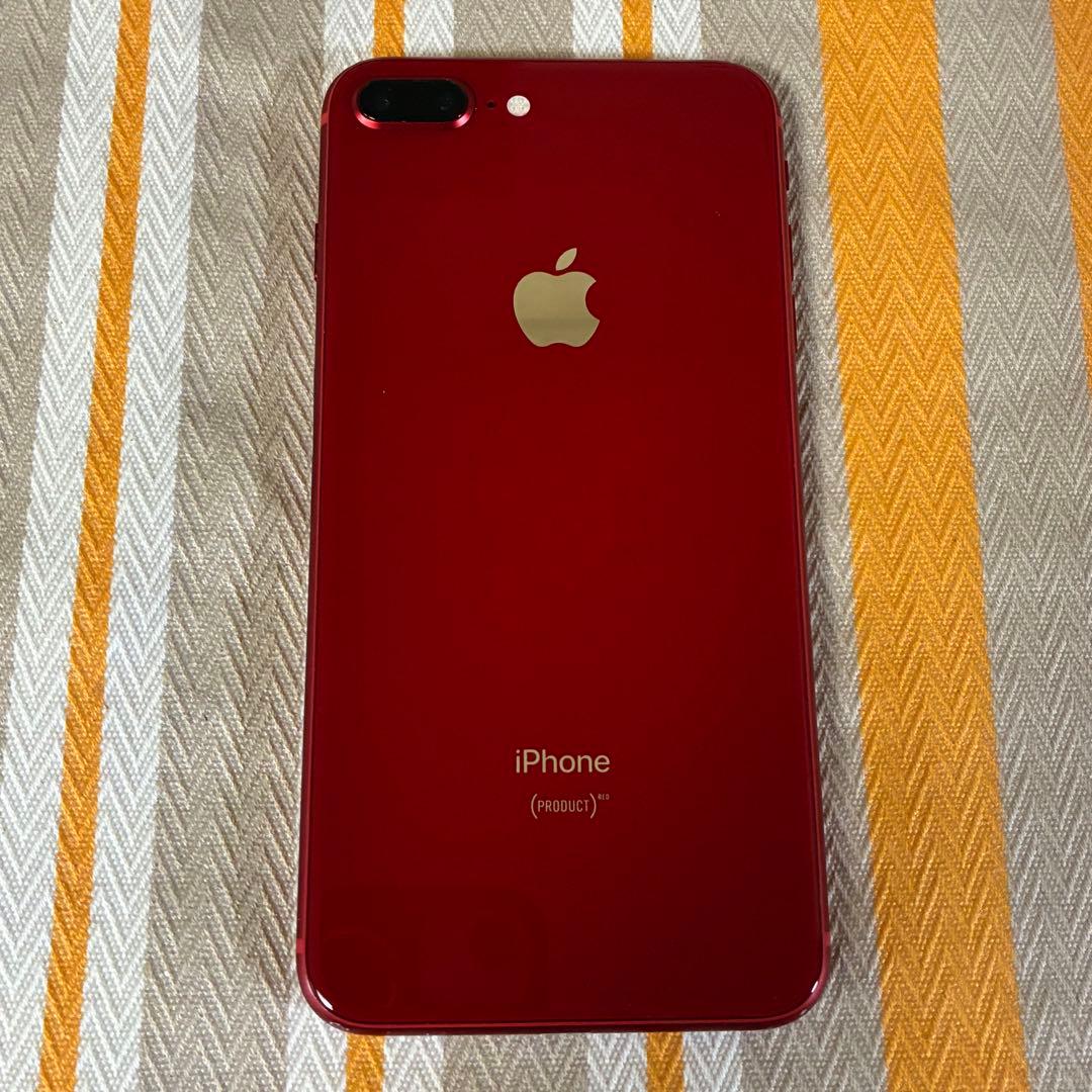 iPhone8 Plus 256GB SIMフリー RED 電池100%