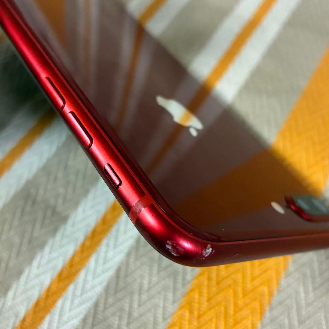 iPhone8 Plus 256GB SIMフリー RED 電池100%