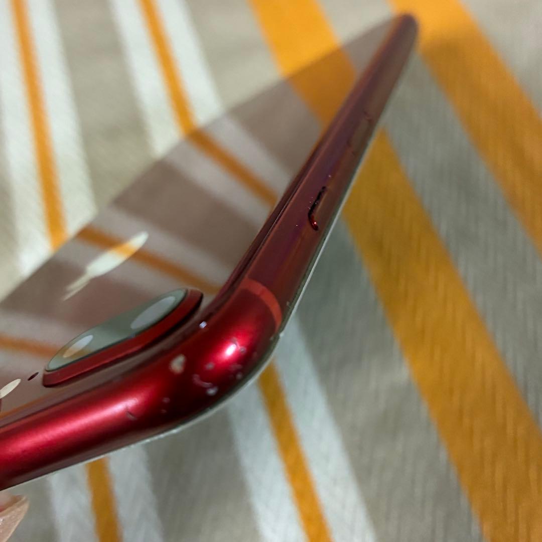iPhone8 Plus 256GB SIMフリー RED 電池100%
