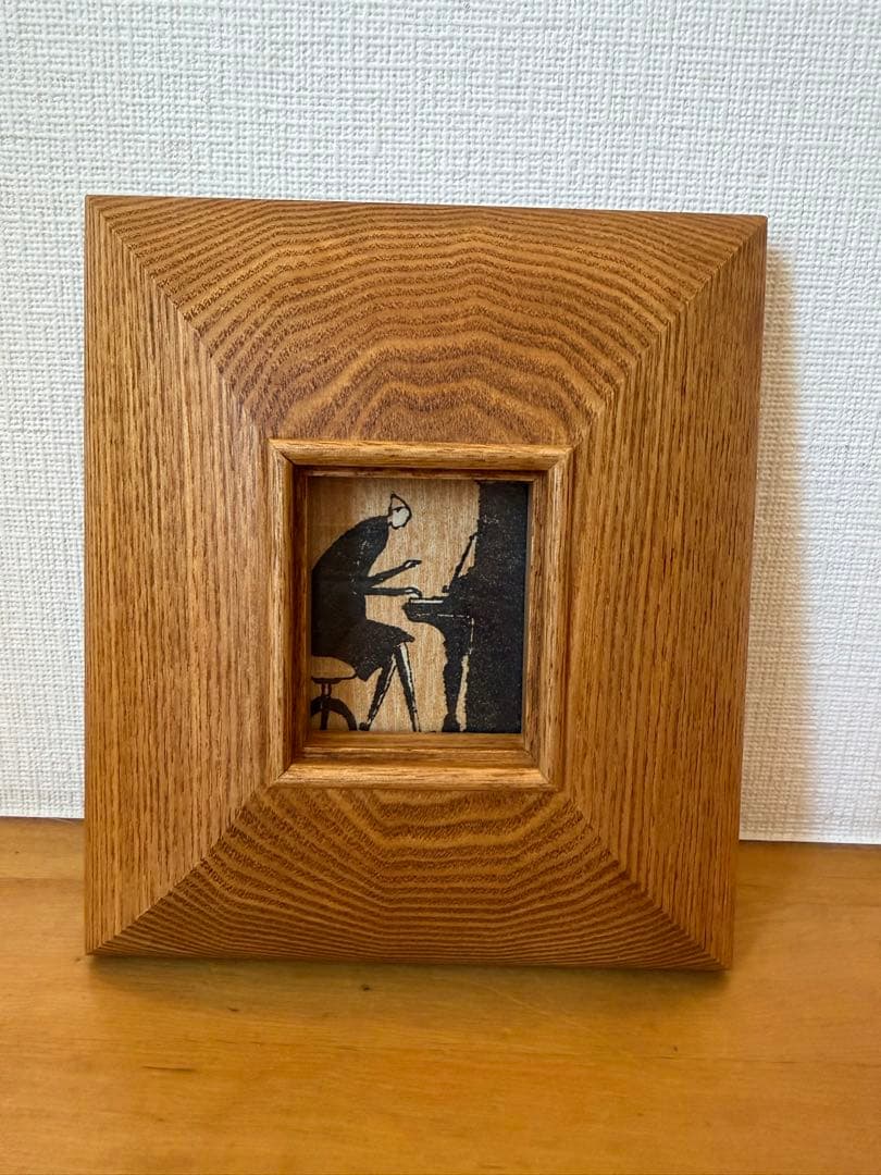 井崎正治作額縁・アンドリュー・コゥリー版画作品・２つセットに版画他4作品