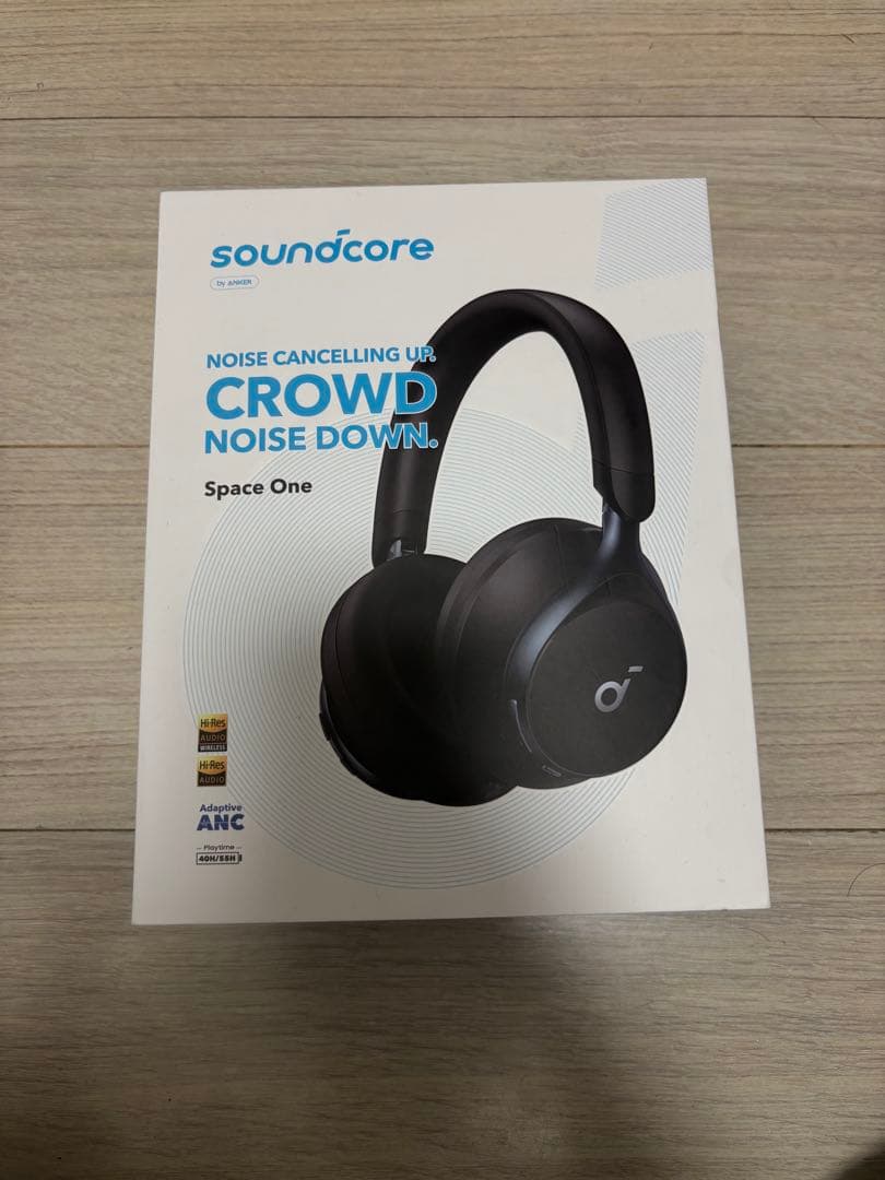 Anker sound core サウンドコアーワイヤレスヘッドホン