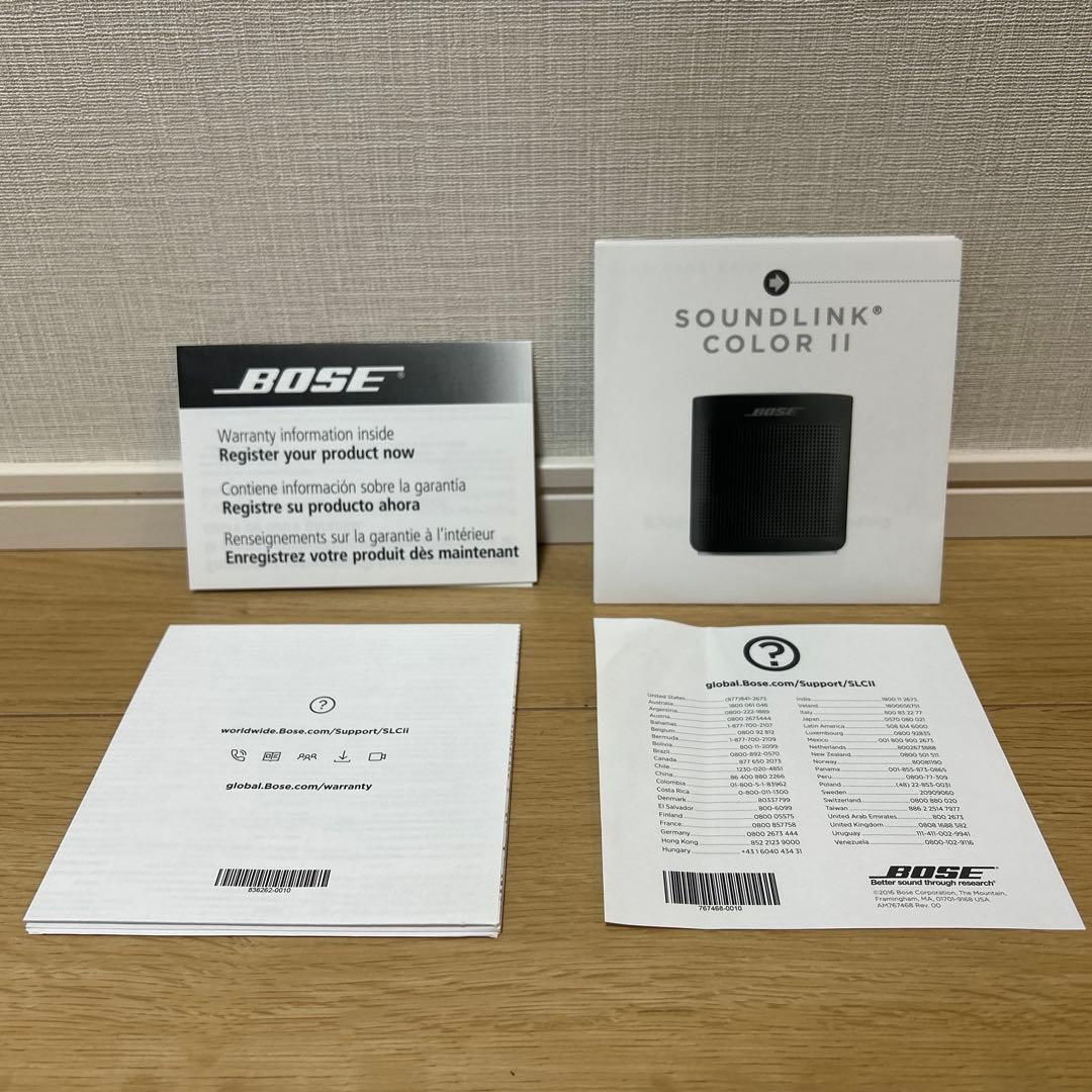 【美品・低音のBOSE】 soundlink color Ⅱ (6/24迄出品