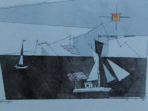 Lyonel Feininger、Segeoboote、海外版超希少レゾネ
