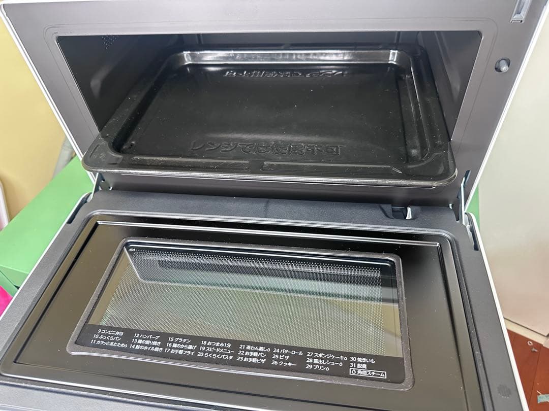 2024/09購入TOSHIBA ER-60A オーブンレンジ数度しか使用