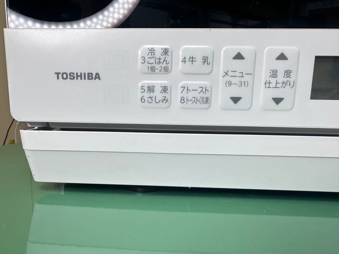 2024/09購入TOSHIBA ER-60A オーブンレンジ数度しか使用