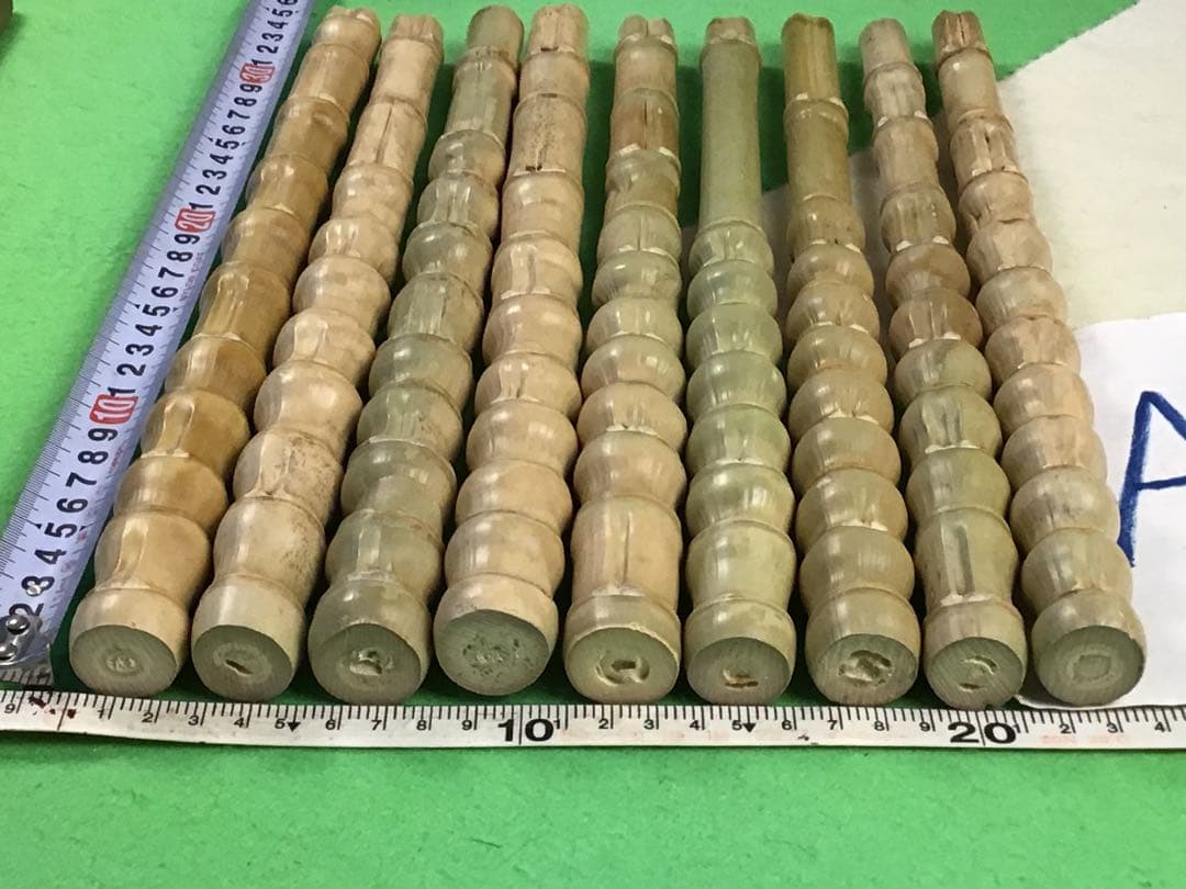 釣り具・その他グリップ用布袋竹「太・極上物・芽取り済み」9本セットA