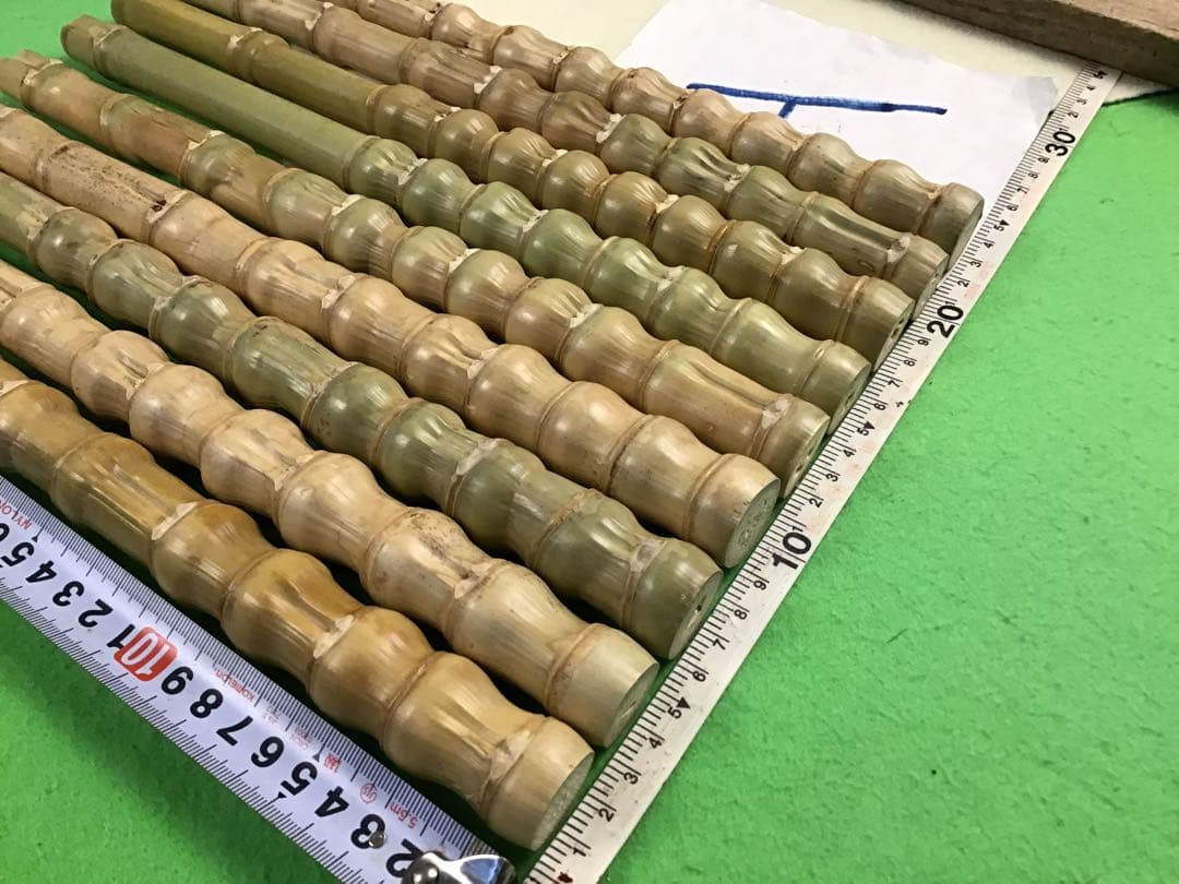 釣り具・その他グリップ用布袋竹「太・極上物・芽取り済み」9本セットA