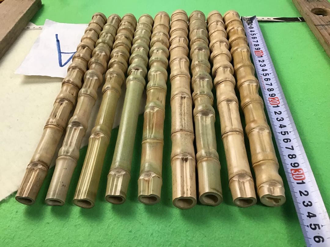 釣り具・その他グリップ用布袋竹「太・極上物・芽取り済み」9本セットA