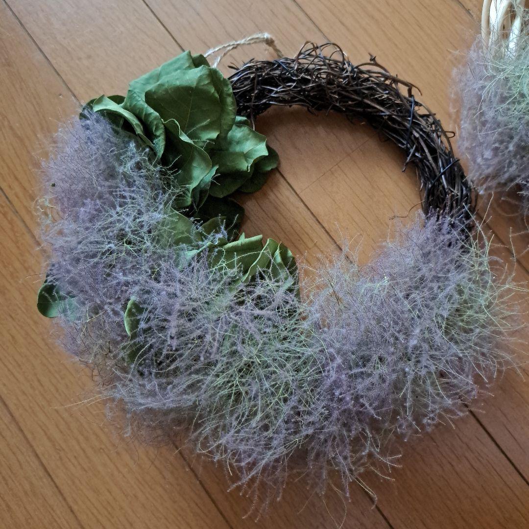 スモークツリー　リース　最後の２つ
