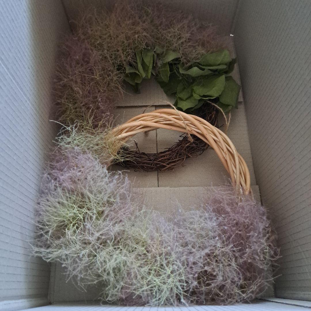 スモークツリー　リース　最後の２つ