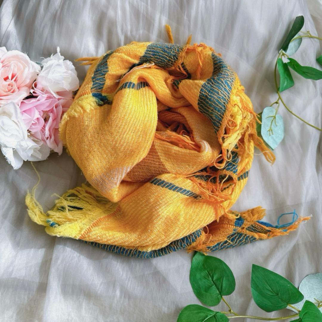 美品☆tamaki niime タマキニイメ　ショール