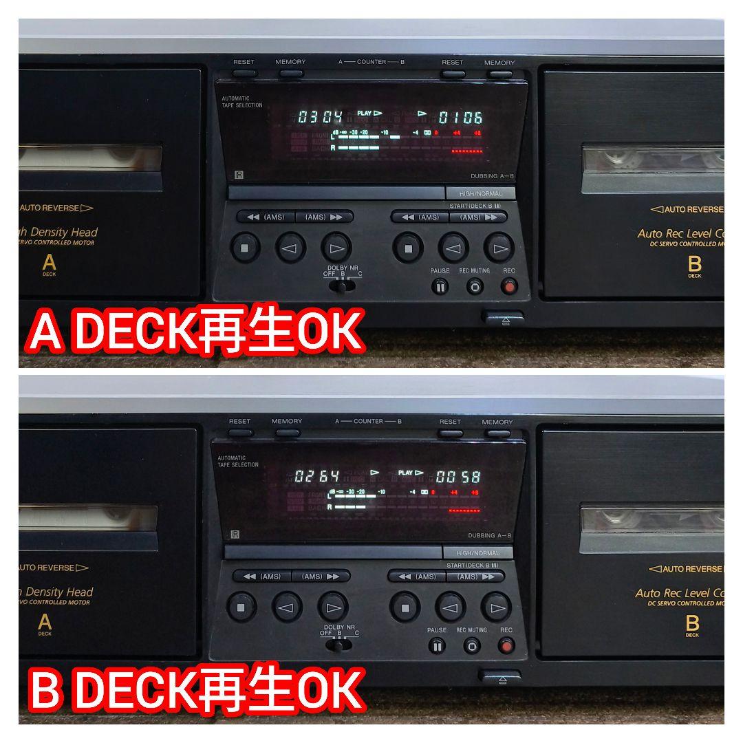 【動作確認済】SONY ステレオカセットデッキ TC-WE475