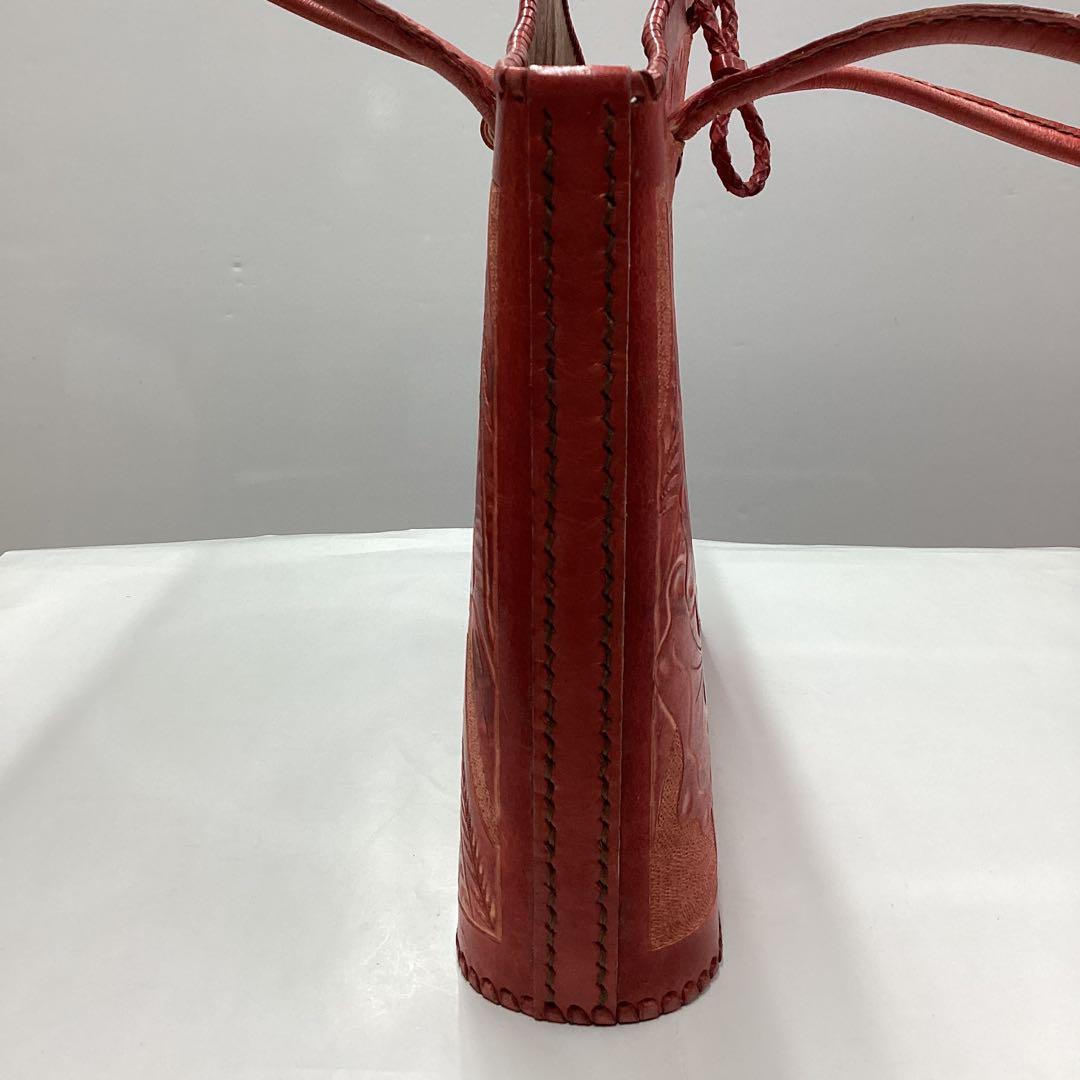 手作り　革製バック　未使用　　［匿名発送］