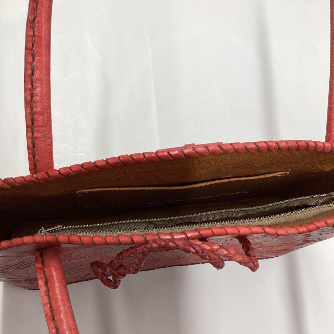 手作り　革製バック　未使用　　［匿名発送］