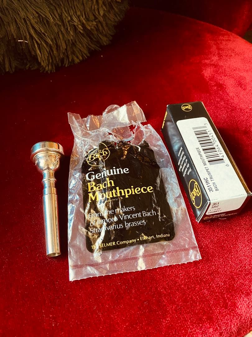 《美品》Bach バック 1-1/2C トランペットマウスピース1 1/2C