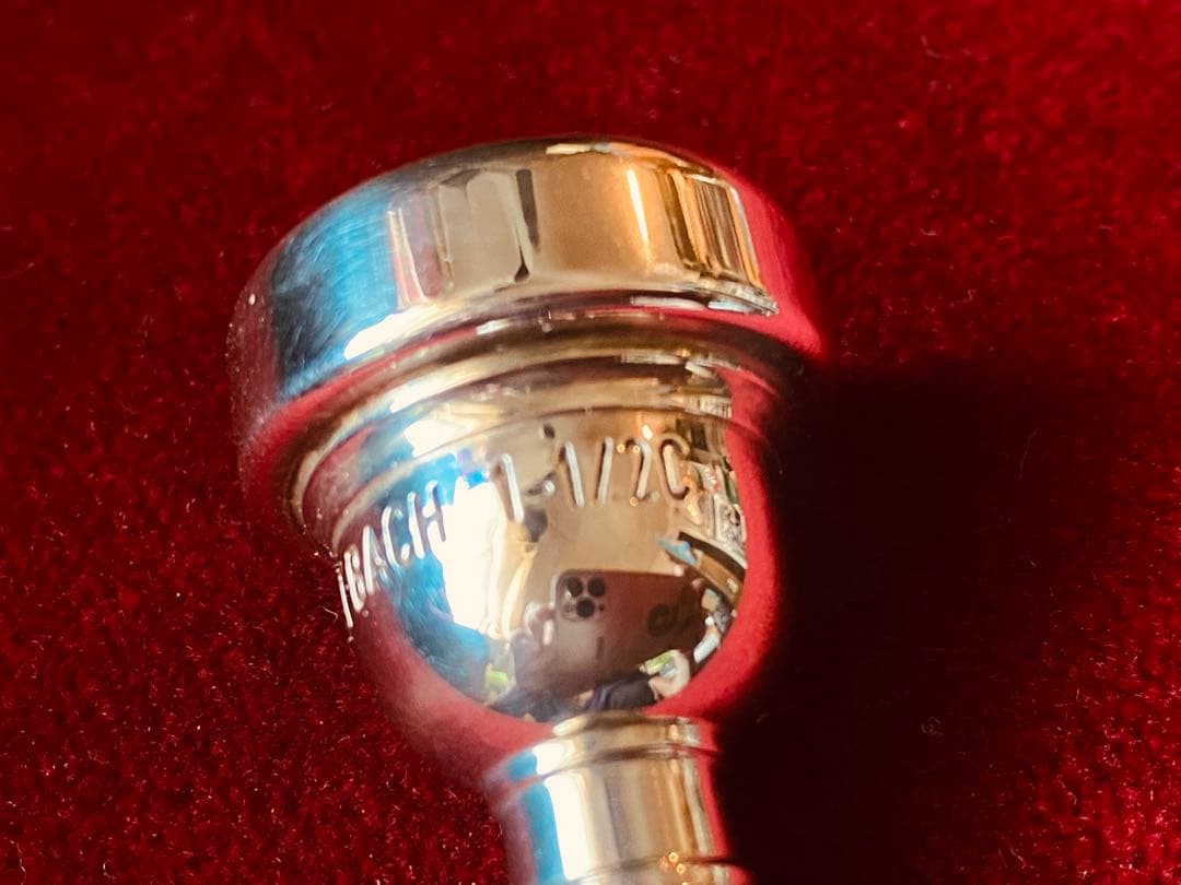 《美品》Bach バック 1-1/2C トランペットマウスピース1 1/2C