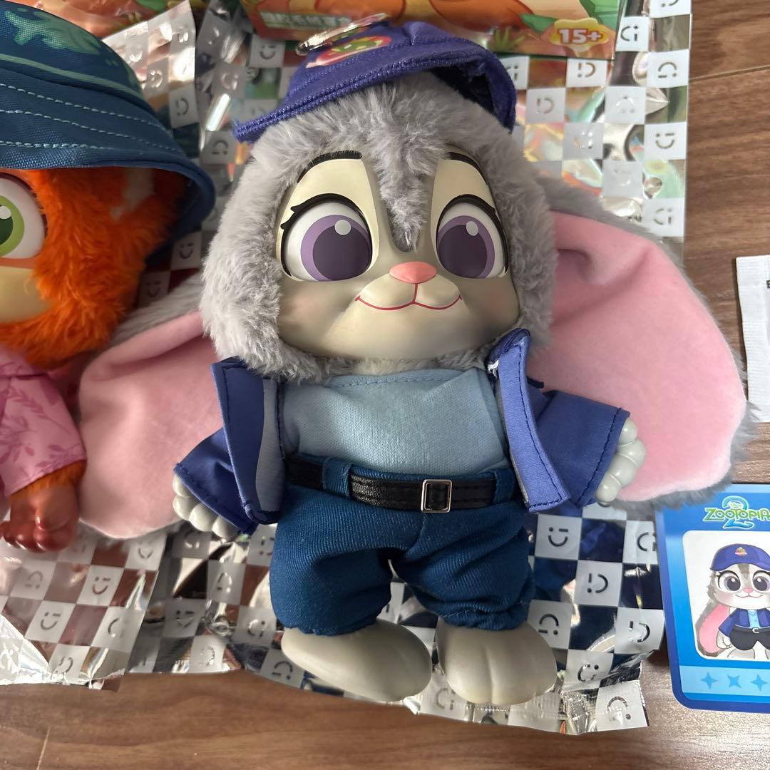MINISO ズートピア2 ニック　ジュディ
