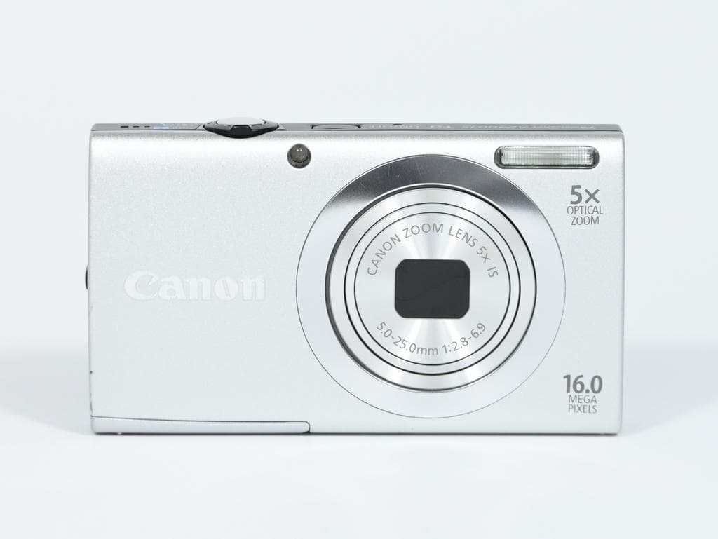 【美品】 キヤノン　Canon PowerShot A2400 IS シルバー